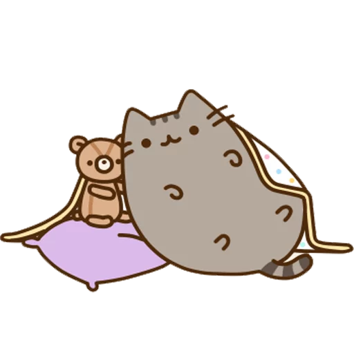 Стикер из набора "Pusheen 2.0"