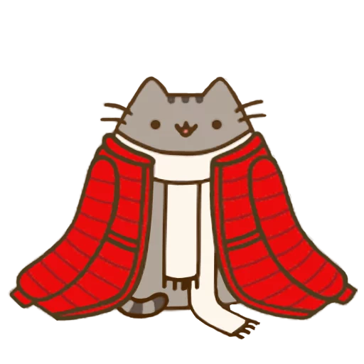 Sticker from the "Pusheen 2.0" sticker pack