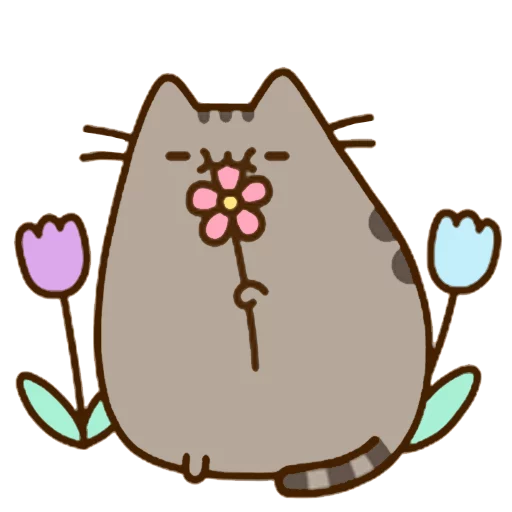 Sticker from the "Pusheen 2.0" sticker pack