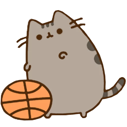 Sticker from the "Pusheen 2.0" sticker pack