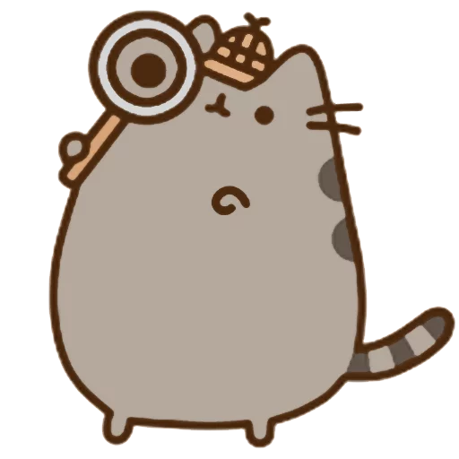 Sticker from the "Pusheen 2.0" sticker pack