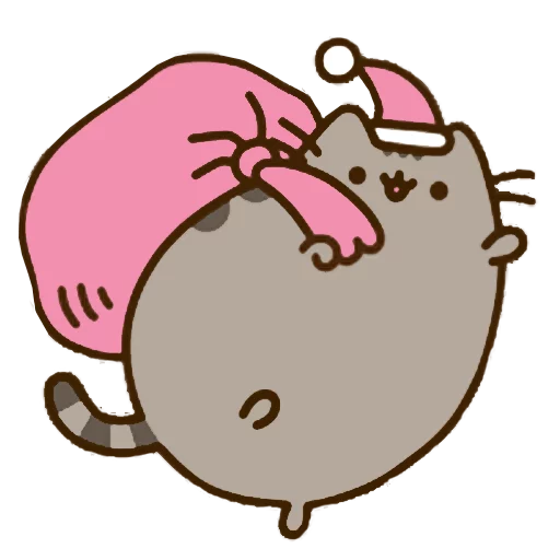 Sticker from the "Pusheen 2.0" sticker pack