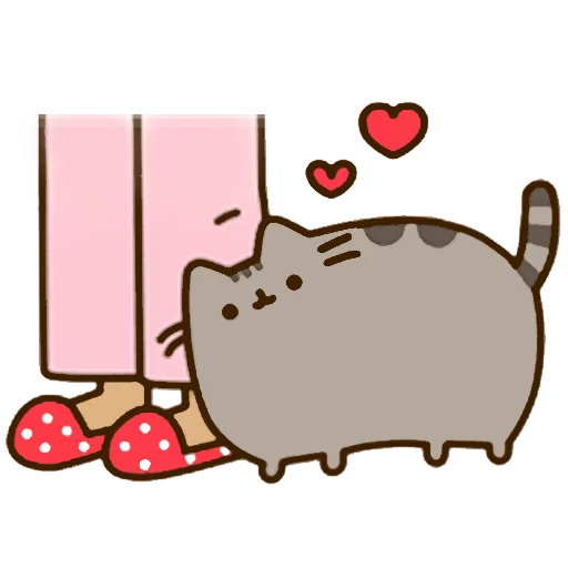 Sticker from the "Pusheen 2.0" sticker pack