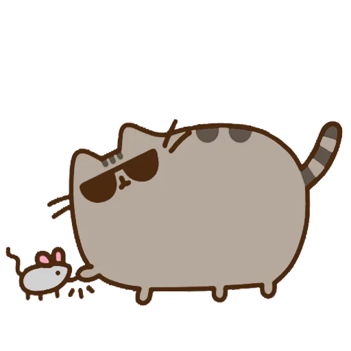 Sticker from the "Pusheen 2.0" sticker pack