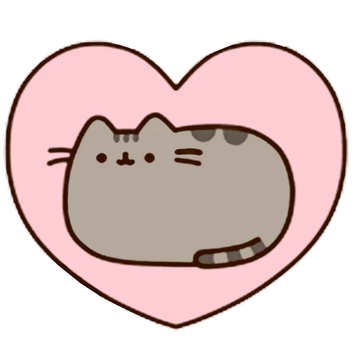 Sticker from the "Pusheen 2.0" sticker pack