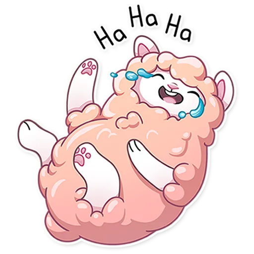 Sticker from the "Lamalicious" sticker pack