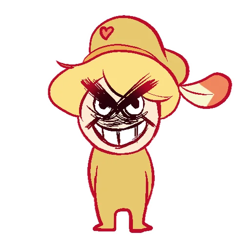 Sticker from the "Fool card game" sticker pack