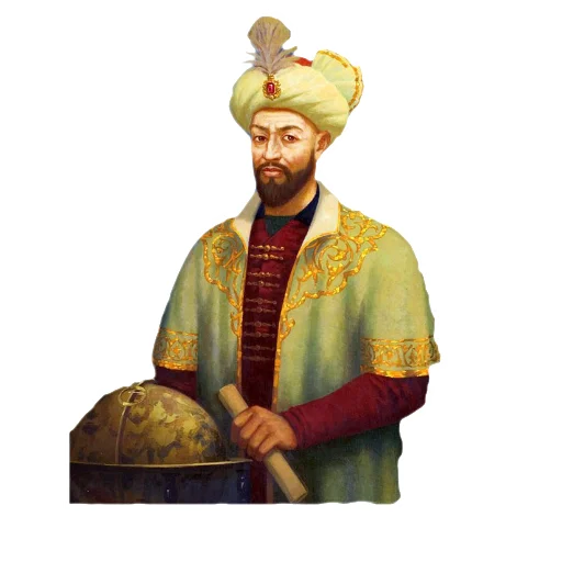 Sticker from the "History of Uzbekistan" sticker pack