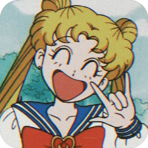 Стикер из набора "Sailor Moon"