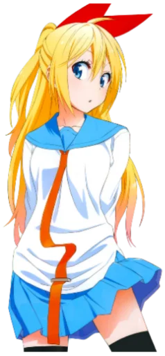 Sticker from the "Chitoge (Nisekoi)" sticker pack