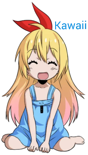 Sticker Chitoge (Nisekoi)