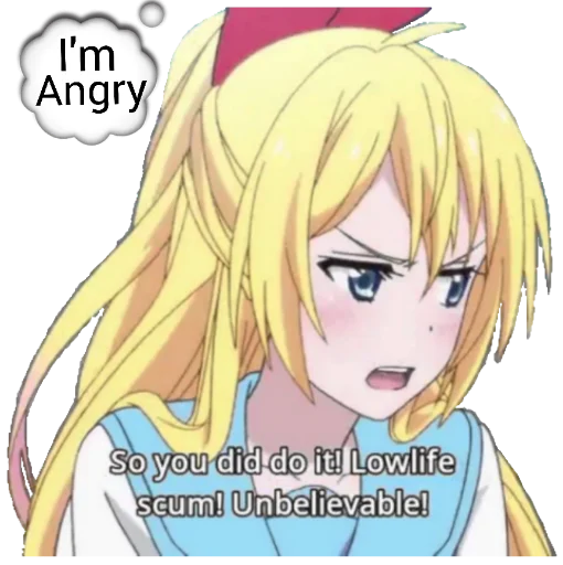 Sticker Chitoge (Nisekoi)