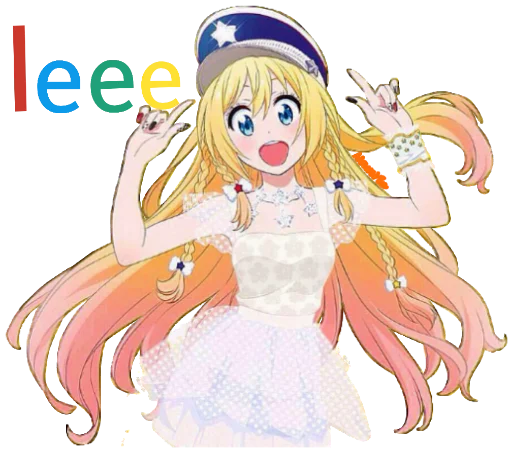 Sticker Chitoge (Nisekoi)