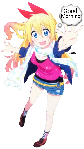 Sticker Chitoge (Nisekoi)