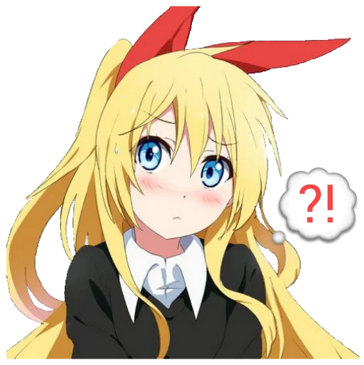 Стикер из набора "Chitoge (Nisekoi)"