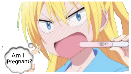 Стикер из набора "Chitoge (Nisekoi)"