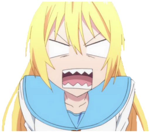 Sticker from the "Chitoge (Nisekoi)" sticker pack