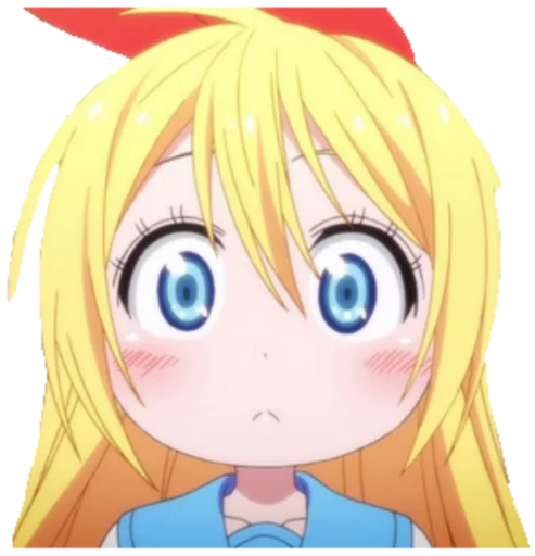 Sticker from the "Chitoge (Nisekoi)" sticker pack