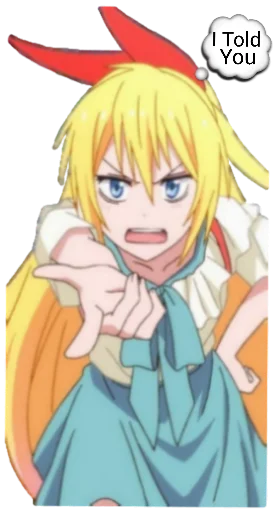 Sticker Chitoge (Nisekoi)