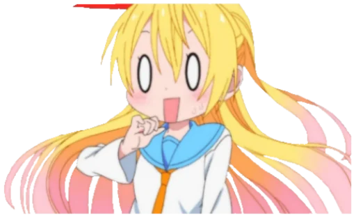 Стикер из набора "Chitoge (Nisekoi)"