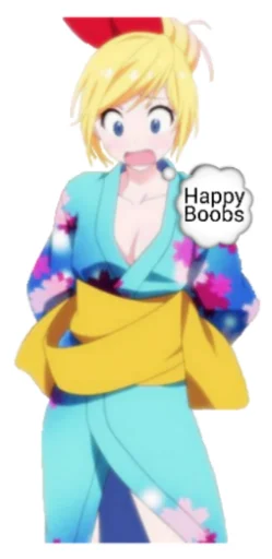 Sticker from the "Chitoge (Nisekoi)" sticker pack