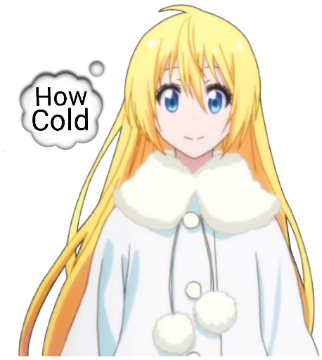 Sticker from the "Chitoge (Nisekoi)" sticker pack