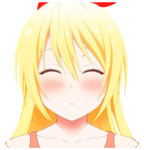 Sticker from the "Chitoge (Nisekoi)" sticker pack