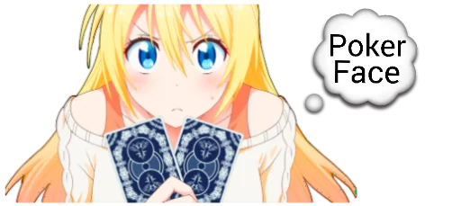 Sticker from the "Chitoge (Nisekoi)" sticker pack