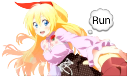 Sticker Chitoge (Nisekoi)