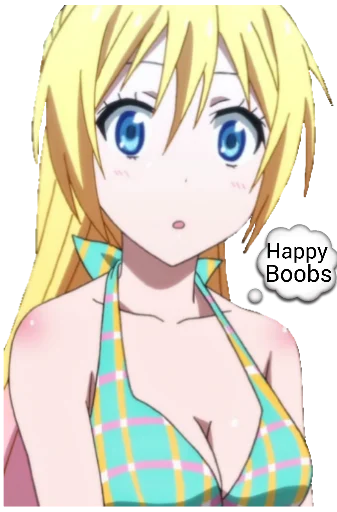 Sticker from the "Chitoge (Nisekoi)" sticker pack