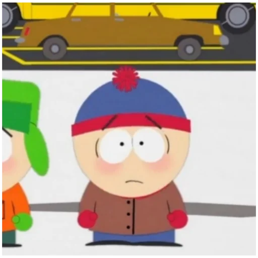 Стикер из набора "south park"