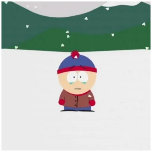 Стикер из набора "south park"