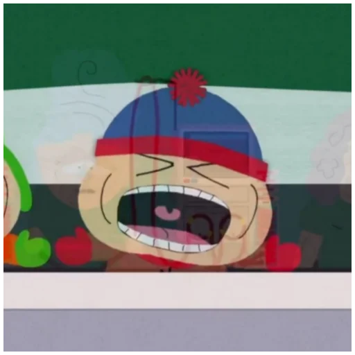 Sticker from the "south park" sticker pack