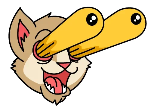 Sticker from the "Мудакот MDK" sticker pack