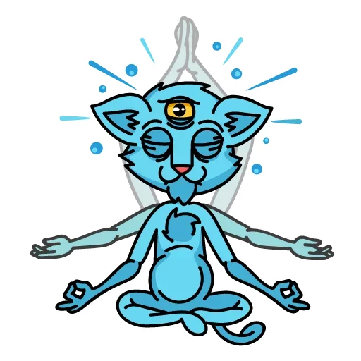 Sticker from the "Мудакот MDK" sticker pack