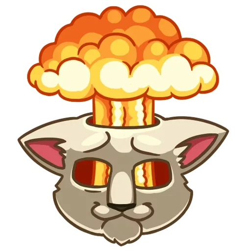 Sticker from the "Мудакот MDK" sticker pack