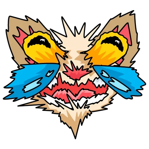 Sticker from the "Мудакот MDK" sticker pack