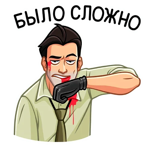 Sticker from the "Агент КГБ" sticker pack