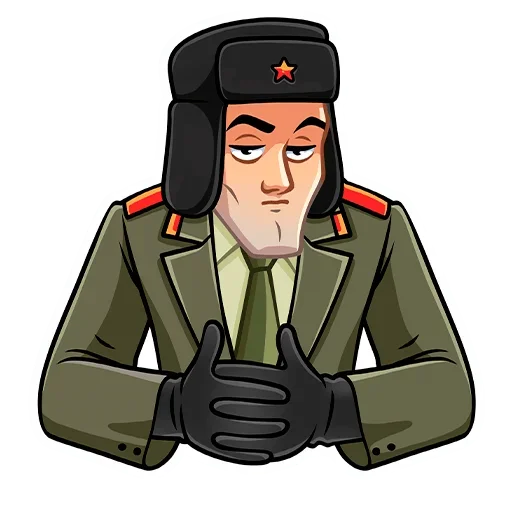 Sticker from the "Агент КГБ" sticker pack