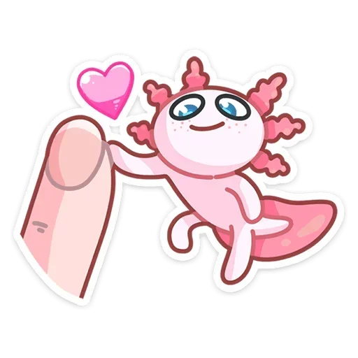 Sticker from the "Лотти" sticker pack