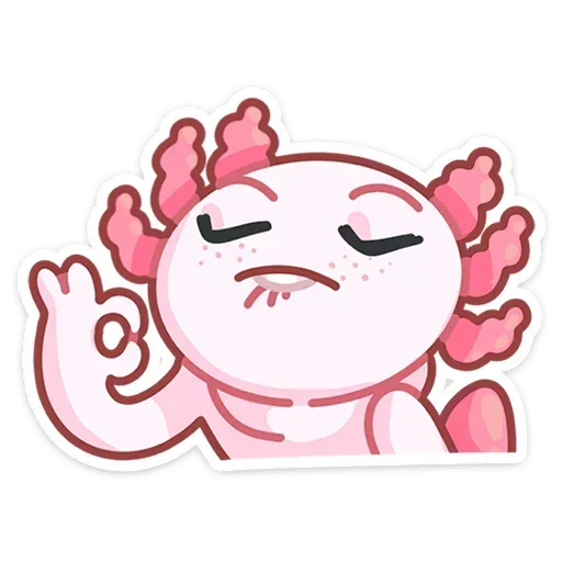 Sticker from the "Лотти" sticker pack