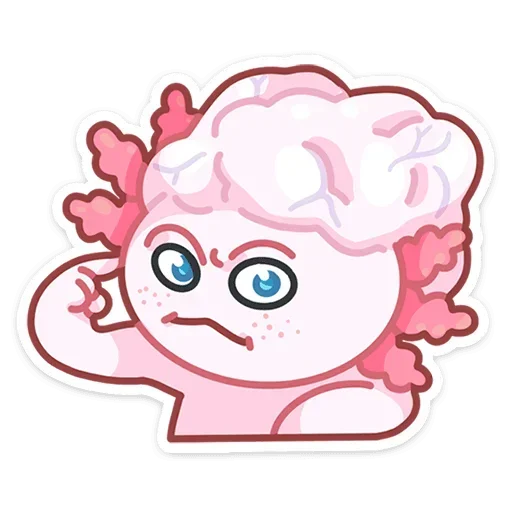 Sticker from the "Лотти" sticker pack