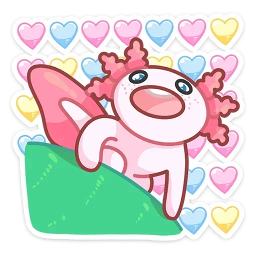 Sticker from the "Лотти" sticker pack