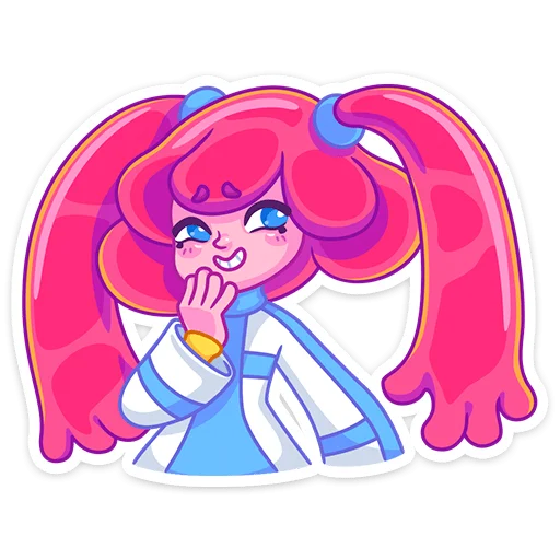 Sticker from the "Юни" sticker pack