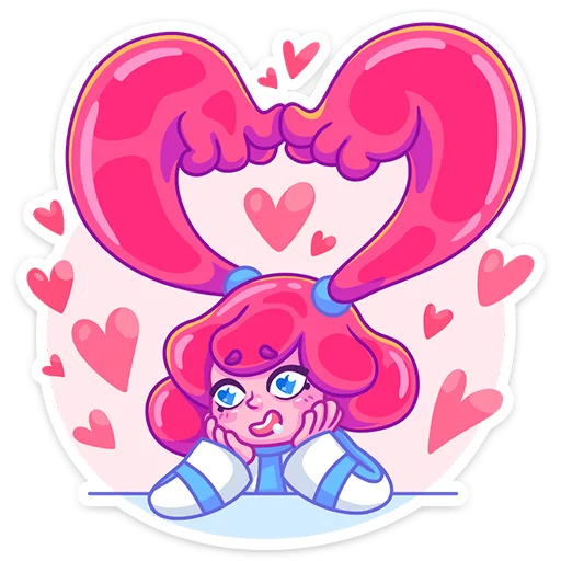 Sticker from the "Юни" sticker pack