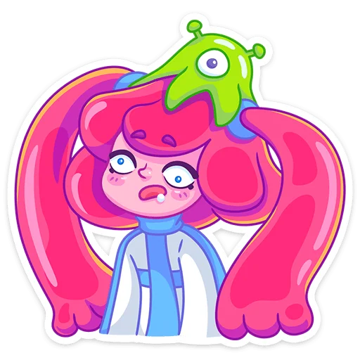 Sticker from the "Юни" sticker pack