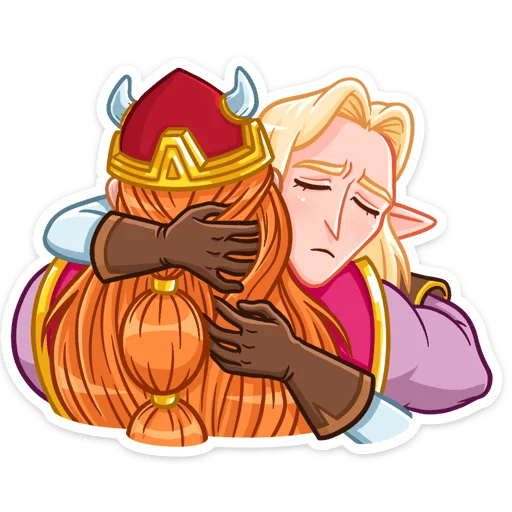 Sticker from the "Гилиат" sticker pack