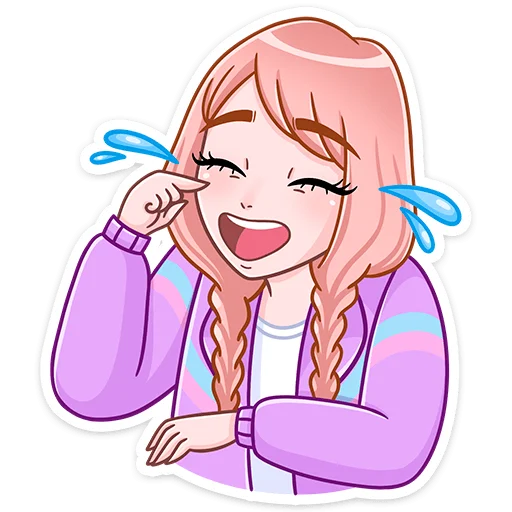 Sticker from the "Эмили" sticker pack