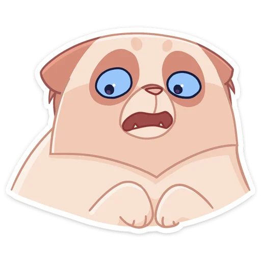 Sticker from the "Пушух" sticker pack