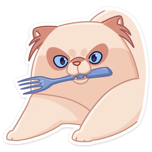 Sticker from the "Пушух" sticker pack